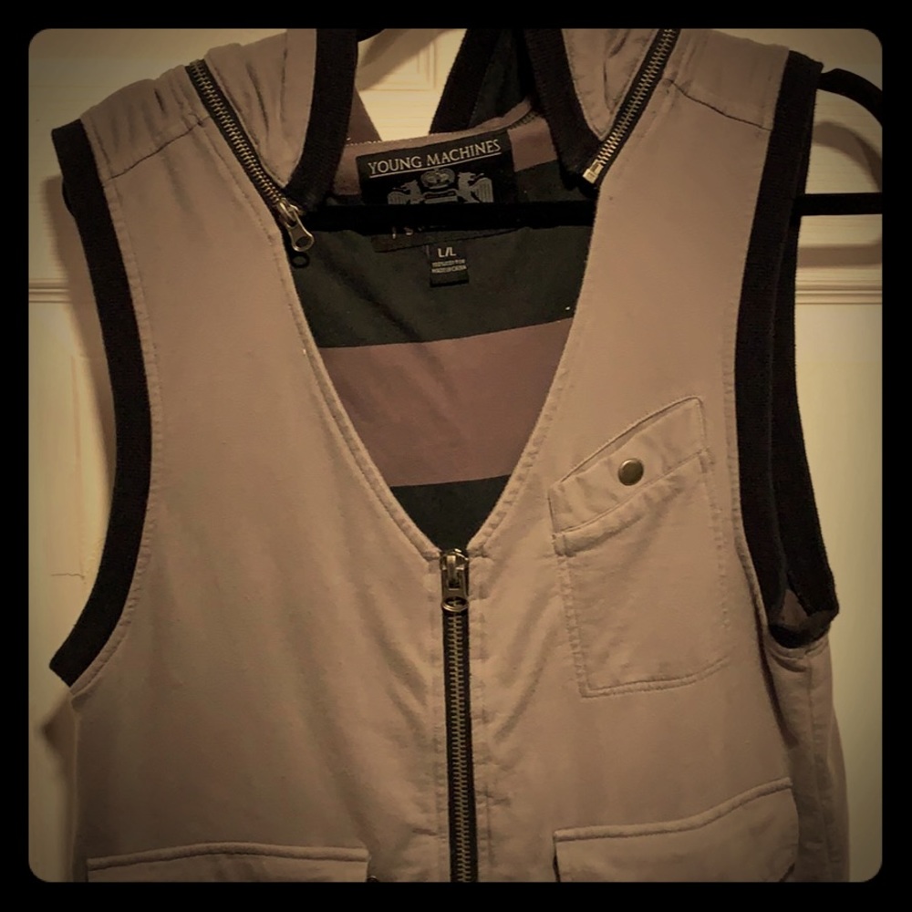 Zip Up Sweater Vest